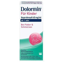 DOLORMIN for children Ibuprofensaft 40 mg / ml Susp. 100 ml UK