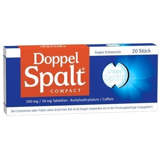 Doppel Spalt Compact antipyretic, anti inflammatory UK