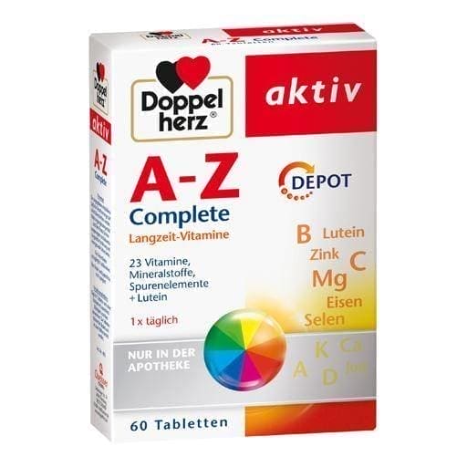 Doppelherz aktiv A - Z Depot tablets 60 pc UK