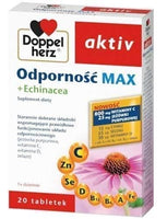 Doppelherz Aktiv Immunity MAX + Echinacea x 20 tablets UK