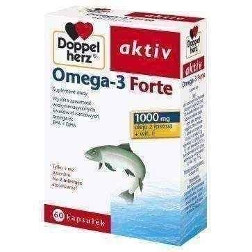Doppelherz Aktiv Omega 3 Forte x 60 capsules UK
