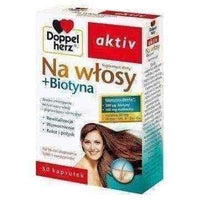 Doppelherz Aktiv The hair + Biotin x 30 capsules UK