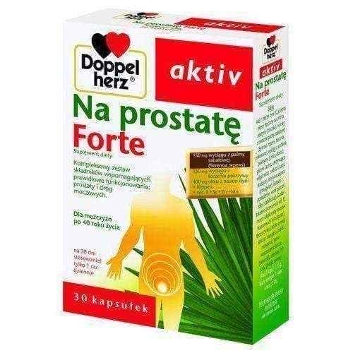 Doppelherz Aktiv The prostate Forte x 30 capsules, bph treatment UK