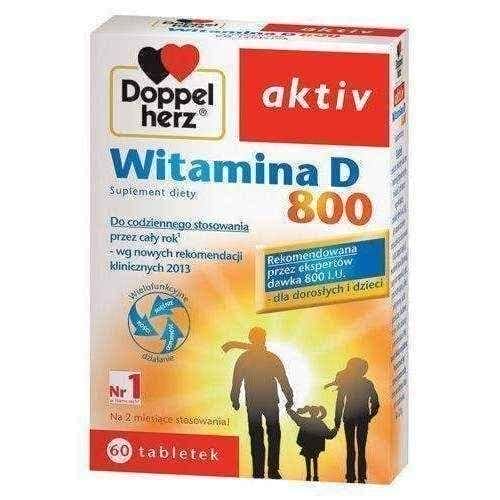 Doppelherz Aktiv Vitamin D 800 x 60 tablets UK
