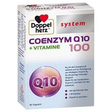 DOPPELHERZ coenzyme q10 100 mg benefits + vitamins UK