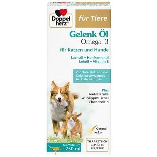 DOPPELHERZ for animals joint omega 3 for dogs, cats UK