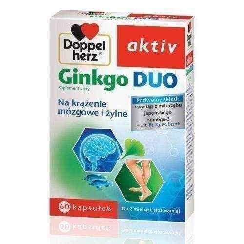 Doppelherz Ginkgo Duo x 60 capsules UK