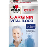 DOPPELHERZ L-arginine Vital, l arginine erectile dysfunction UK