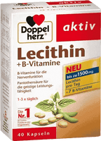 DOPPELHERZ lecithin + B vitamins capsules UK