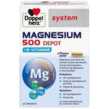 DOPPELHERZ Magnesium 500 depot tablets UK