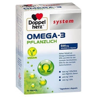 DOPPELHERZ Omega-3 from algae oil, vitamin D UK