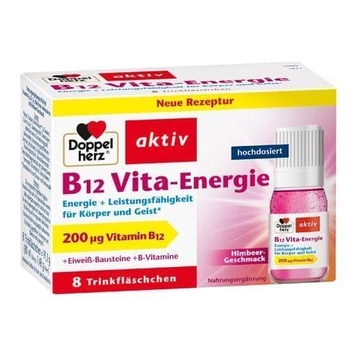 DOPPELHERZ, vitamin b12 deficiency, Vita-Energie drinking, cyanocobalamin ampoules UK