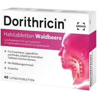 DORITHRICIN throat tablets wild berries UK