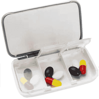 DOSETT Pocket, medication dosette box, medicine storage box UK