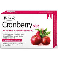 DR.BÖHM Cranberry plus Granules UK