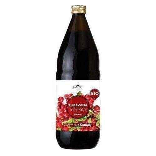 Dr. Gaja juice Cranberries BIO 1000ml, cranberry juice UK