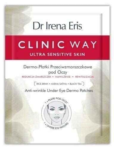 Dr Irena Eris CLINIC WAY Dermo-anti-wrinkle eye pads x 1 piece UK