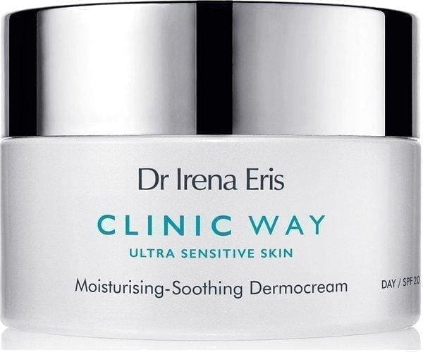 Dr Irena Eris CLINIC WAY Moisturizing and soothing dermocream SPF20 50ml UK