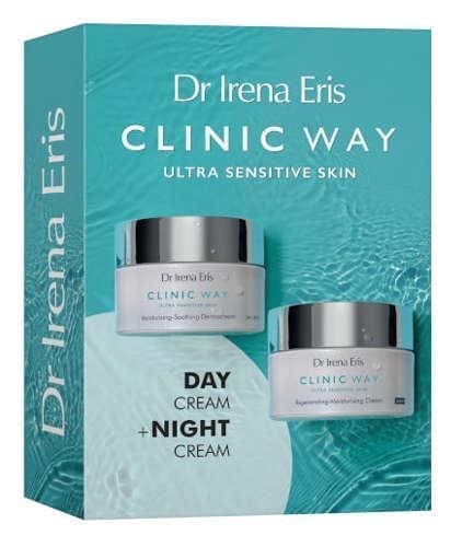 Dr Irena Eris Clinic Way Ultra Senitive Skin day cream 50ml + night cream 50ml UK