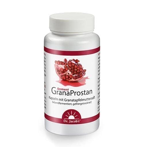 Dr Jacob's GranaProstan capsules 100 pc pomegranate polyphenols UK