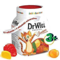 Dr. Witt Premium Junior jelly vitamin fruit flavor x 40 pieces UK