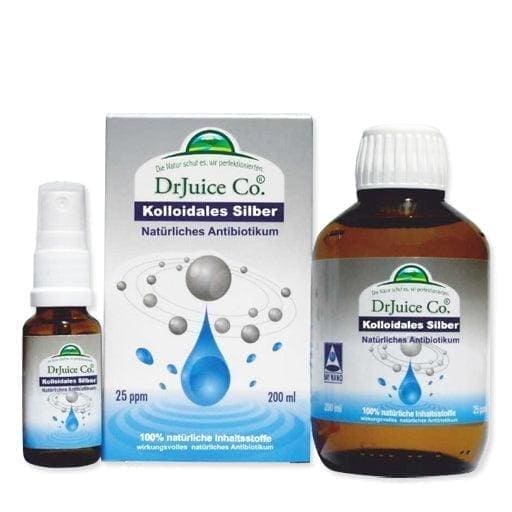 DRJUICE colloidal silver spray UK