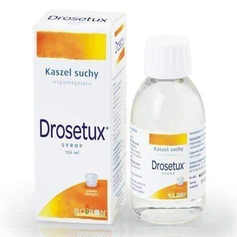 DROSETUX® BOIRON® Syrup 150ml dry and irritating cough UK