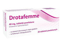 Drotafemme 40mg 20 tablets UK