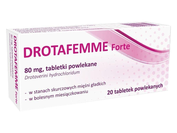 Drotaverini hydrochloridum, Drotafemme Forte UK
