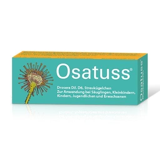 Dry irritating cough, Drosera, homeopathic medicine, OSATUSS globules UK