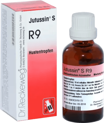 Dry, painful cough, hoarseness, JUTUSSIN S R9 mixture UK