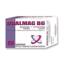 Dualmag B6 x 60 tablets, Vitamin B6, magnesium UK