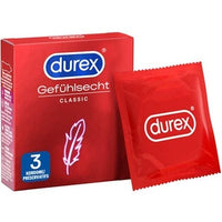 Durex condoms, DUREX real-feeling condoms UK