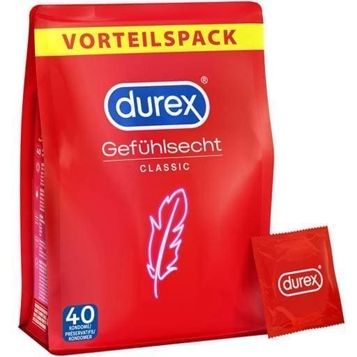 DUREX Really delicate condoms 40 pcs UK