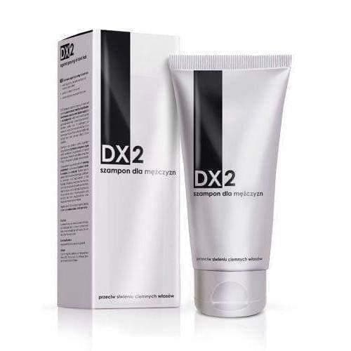 DX2 graying hair shampoo, restores natural hair, dark color dx2 shampoo UK
