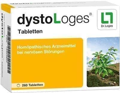 DYSTOLOGES tablets 260 pc nervous system diseases UK