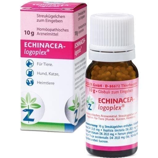 ECHINACEA LOGOPLEX globules vet. dog immune booster supplements UK