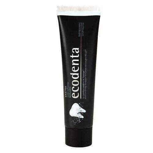 Ecodenta Black whitening toothpaste with charcoal 100ml UK