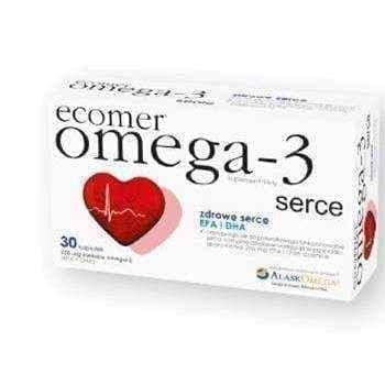 ECOMER OMEGA-3 HEART x 30 capsules UK