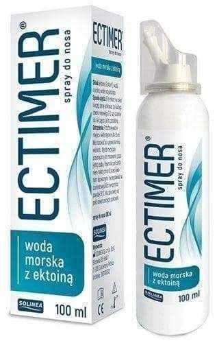 Ectimer Nasal Spray with sea water and ectoine 100ml UK