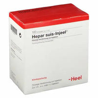 Eczema, neurodermatitis, psoriasis, erythematosus, porphyria, HEPAR SUIS Injeel ampoules UK