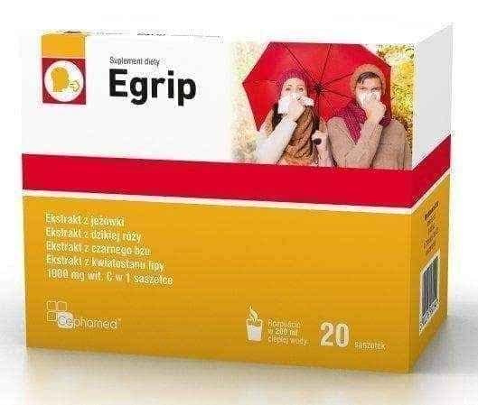 Egrip cold x 20 sachets UK