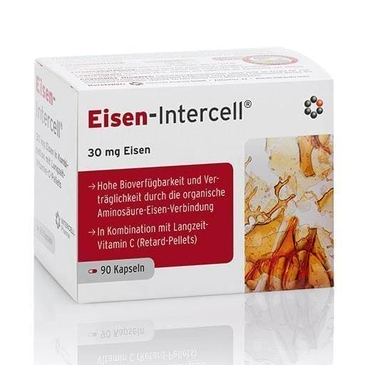 EISEN-INTERCELL capsules 90 pc iron and vitamin C UK