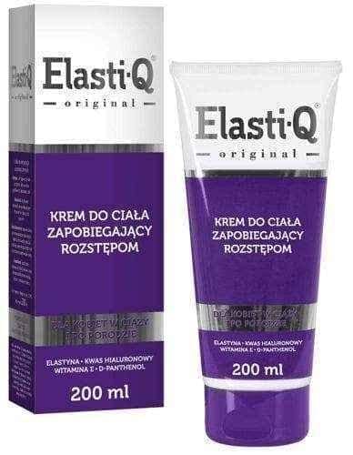 Elasti-Q Original cream 200ml Anti-stretch marks body care UK