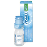 Electrolytes, potassium, magnesium, calcium, VISMED MULTI eye drops UK