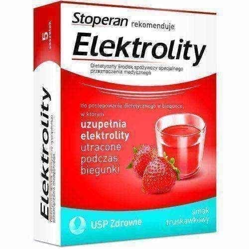 Electrolytes strawberry flavor x 5 sachets, electrolyte imbalance UK