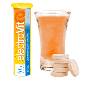 ELECTROVIT Orange flavor x 20 effervescent tablets UK