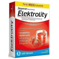 ELEKTROLITY x 7 sachets, Electrolytes, electrolyte drinks, strawberry flavor, glucose UK