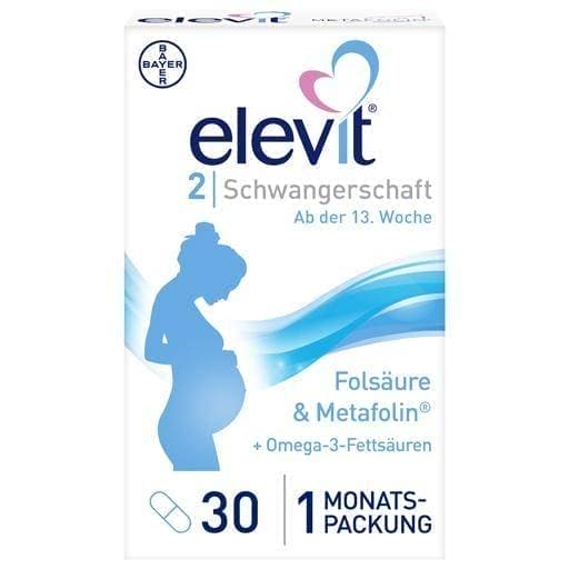 ELEVIT 2 pregnancy soft capsules 30 pc UK