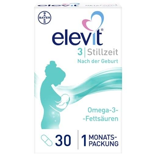 ELEVIT 3 breastfeeding soft capsules UK